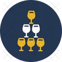 Glasses Wine Beer Icon