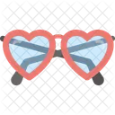 Heart Shaped Glasses Icon