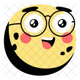 Glasses Emoji Icon