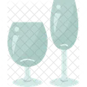 Glasses Wine Drink Icon