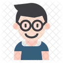 Kid Avatar Glassesboy Icon