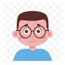 Glasses Boy  Icon