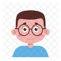 Glasses Boy  Icon