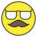 Glasses Emoji Emoticon Emotion Icon