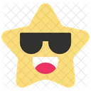 Glasses Cool Happy Icon