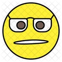 Glasses Emoji Glasses Emoticon Emotion Icon