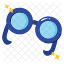 Glasses Portrait One Icon