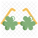 Glasses Eyeglasses Saint Patricks Day Icon