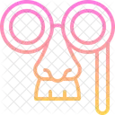Glasses Carnival Moustache Icon