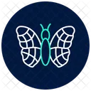 Glasswinged Insect Transparent Icon
