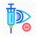 Glaucoma Syringe Ophthalmology Icon