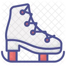 Gleaming Christmas Skating Shoes  Icon