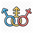 Geschlecht Gleichberechtigung Transgender Symbol