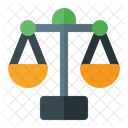 Gleichgewicht Recht Geschaft Symbol