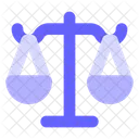 Gleichgewicht Massstab Gerechtigkeit Symbol