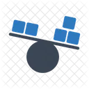 Waage Wippe Gleichgewicht Symbol