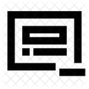 Folie Prasentation Website Symbol