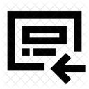 Folie Prasentation Website Symbol