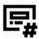 Folie Prasentation Website Symbol