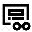 Folie Prasentation Website Symbol
