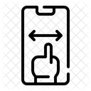 Folie Smartphone Benutzeroberflache Symbol
