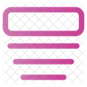 Folie Karussell Liste Symbol