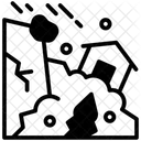 Glissement de terrain  Icône