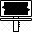 Glitching Billboard Advertisement Ad Icon
