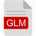 Glm File Format Icon