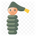 Glo Wurm Puppe Stofftier Icon