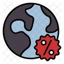 Global Earth Discount Icon