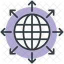 Global Communication Globe Icon