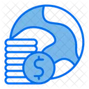 Global Money Coin Icon