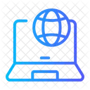 Global Internet Local Network Icon