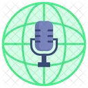 Global Microphone World News Icon