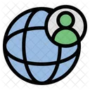 Global User Word Icon