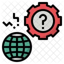 Global Problem Earth Icon