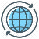 Global Network Earth Icon