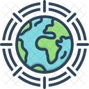 Global Worldwide International Icon