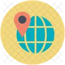 Global Location Globe Icon