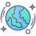 Discover Satellites Earth Icon