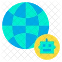 Automation Earth Global Icon