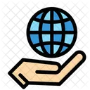 Global Globe Connectivity Icon
