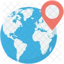 Global Location Globe Icon