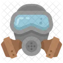 Gas Mask Pollution Safety Icon