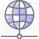 Global Internet Network Icon