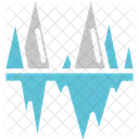 Global Ice Iceberg Icon