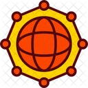 Global Network Web Icon
