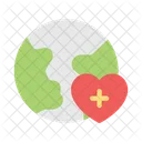 Global Medical Heart Icon