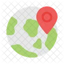 Global Location Map Icon